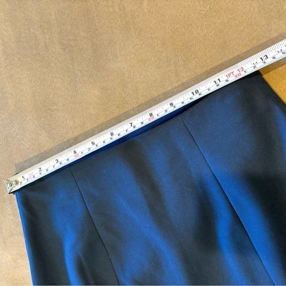 Uniqlo Maxi Skirt Navy Blue Size 4 - Picture 5 of 6